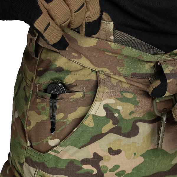 Тактичні штани UATAC Lite Gen2 Flexible Мультикам Ripstop (Multicam) 12215 фото