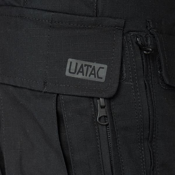 Штурмові штани UATAC Gen 5.7 Чорний (Black) з наколінниками 1731 фото