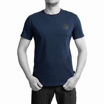 Футболка UATAC з малим принтом UATAC (тризуб) Темно-Синій (Navy blue) 53211523 фото