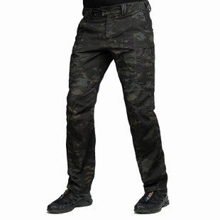 Тактичні штани Uatac Ultralite Чорний Мультикам (Multicam Black) 10050 фото