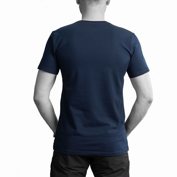 Футболка UATAC з великим принтом UATAC (тризуб) Темно-Синій (Navy blue) 53211623 фото