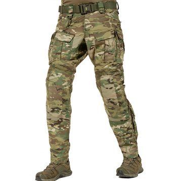 Штурмові штани UATAC Gen 5.7 Мультикам MM-25 Twill-Ripstop з наколінниками (Multicam ММ-25) 1725 фото