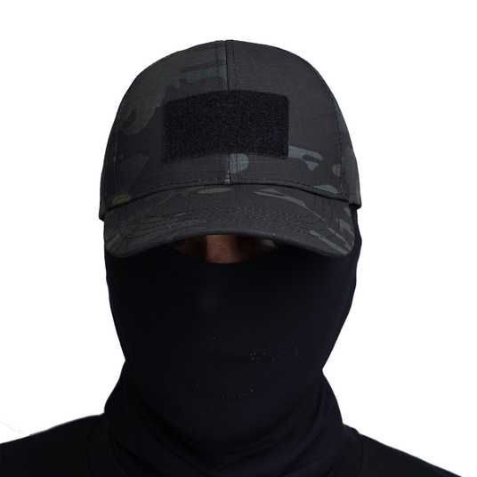 Купити Кепка UATAC з велкро Multicam Black (Чорний Мультикам