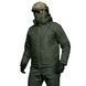Тактична зимова куртка UATAC Basic Olive (Олива) Membrane Climashield Apex 136 3830 фото 1