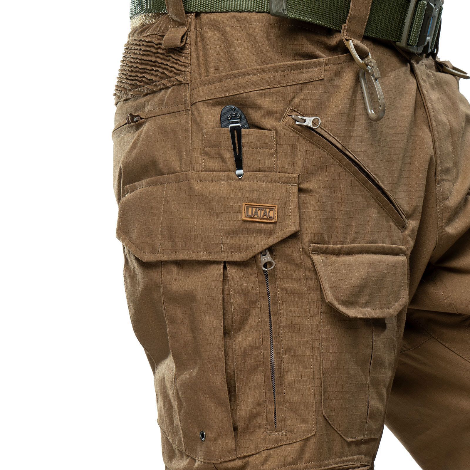 Штурмові штани UATAC Gen 5.6 Койот з наколінниками | Cordura 500d, YKK ...