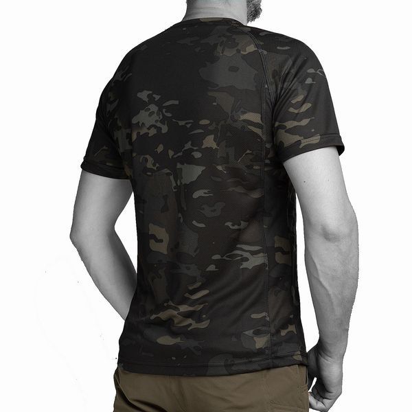 Футболка UATAC потовідвідна CoolAir Чорний Мультикам (Multicam Black) 53221050 фото