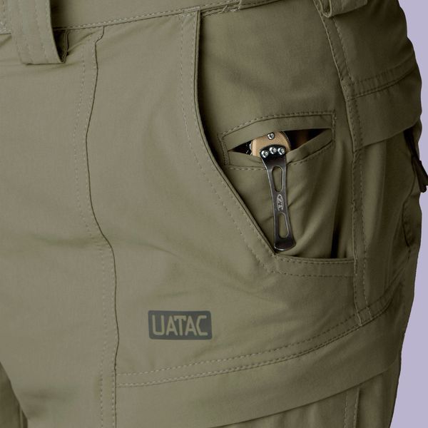 Шорти UATAC Ultralite Nylon Олива (Olive) 572130 фото