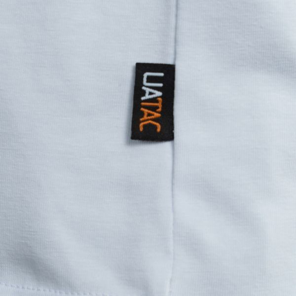 Футболка UATAC з малим принтом UATAC (тризуб) Білий (White) 53211526 фото