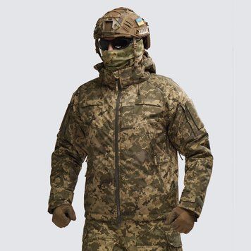 Тактическая зимняя куртка UATAC Pixel Membrane Climashield Apex 100 3724 фото