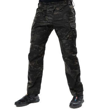 Тактические штаны UATAC Lite Gen2 Черный Мультикам (Multicam Black) 12250 фото
